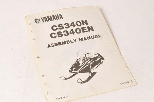 Genuine Yamaha Factory Assembly Manual 1989 89 CS340 Ovation 340 | CS340N