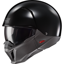 Load image into Gallery viewer, HJC i20 - Black Motorcycle Helmet Removeable Chin Bar Flip Visor | All Sizes