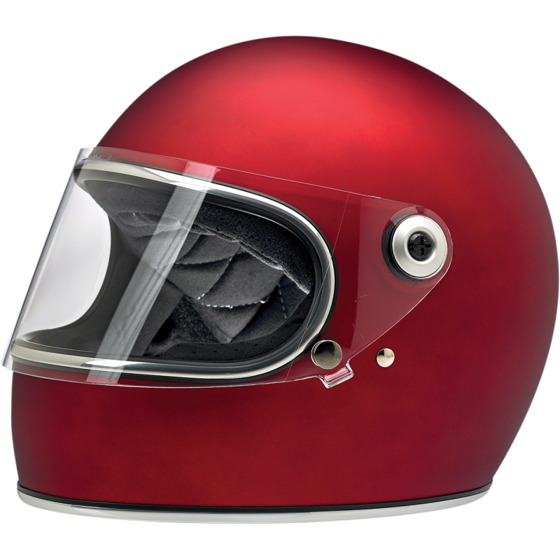 Biltwell Gringo-S Helmet ECE - Flat Red Large LG L  | 1003-806-104