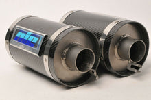 Load image into Gallery viewer, NEW Mig Exhaust Concepts SL2 Carbon Fiber Muffler Set right/left Shorty Pair