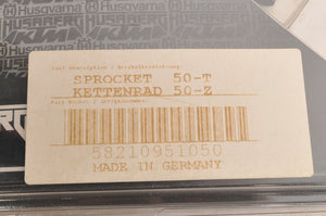Genuine KTM Rear Sprocket 50 tooth Stealth Steel SX XC EXC MXC +   | 58210951050