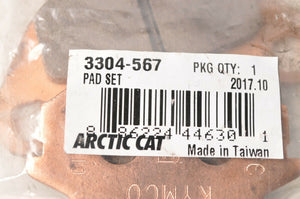 Genuine Arctic Cat 3304-567 Brake Pad Set - 50 90 DVX Utility 150 06-14 ++