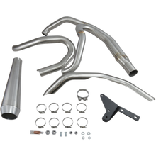 Load image into Gallery viewer, Bassani Xhaust Road Rage 3 III 2-into-1 Exhaust Stainless for Harley FLSL FXFB