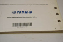 Load image into Gallery viewer, OEM Yamaha Technical Update Manual (YTA) LIT-17500-AT-07 ATV and SxS 2007 07