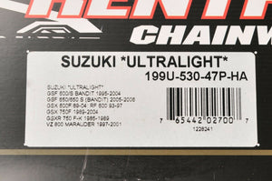 Renthal Ultralight Rear Sprocket 47t 47-Tooth 199U-530-47P-HA for Suzuki Bandit