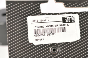 Five Milano WP Waterproof Black Women's Motorcycle Gloves Small S/8 555-05762