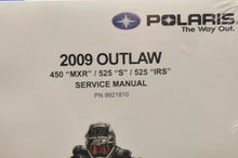 Load image into Gallery viewer, NEW Genuine POLARIS Factory Service Shop Manual 2009 OUTLAW 450 525 MXR++9921810