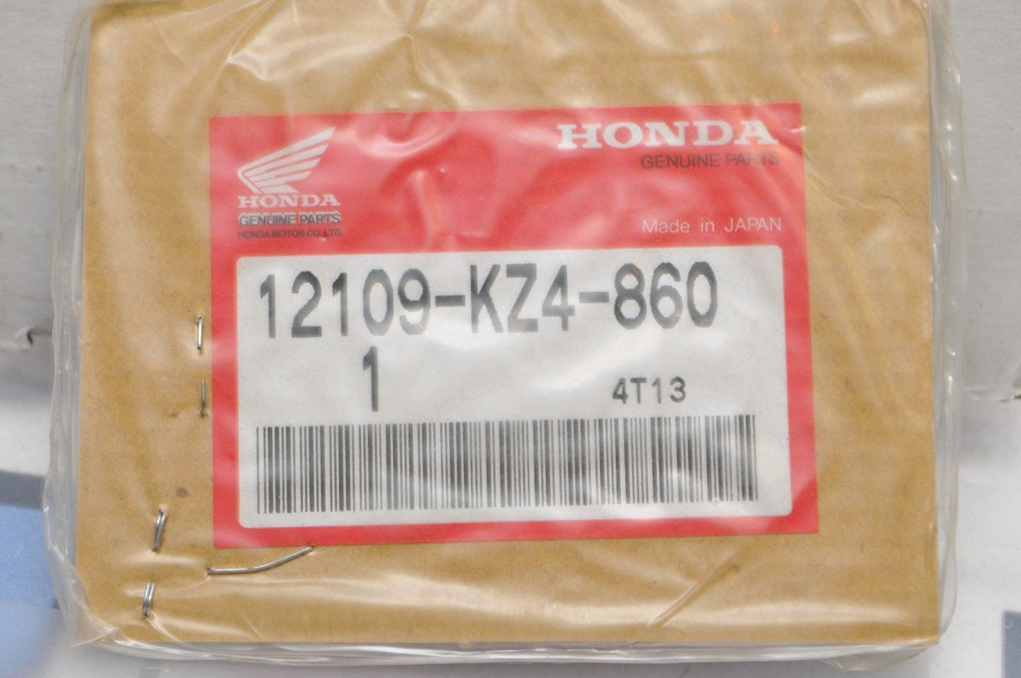 NOS Honda OEM 12109-KZ4-860 GASKET,L. CYLINDER COVER CR125R