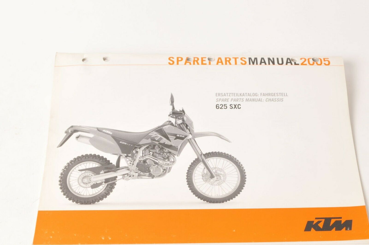 Genuine Factory KTM Spare Parts Manual Chassis - 625 SXC 2005 05 | 3208176