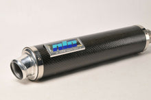 Load image into Gallery viewer, NEW Mig Exhaust Concepts SR1C Carbon Fiber Muffler Silencer 100mm Round Slip On