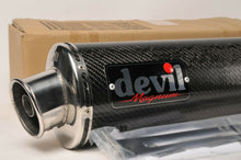 Load image into Gallery viewer, NEW Devil Exhaust- 58315 Carbon Magnum muffler silencer can pipe Bolt On