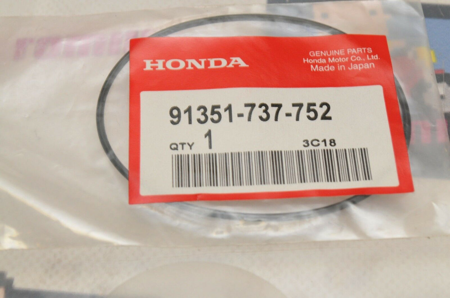 NOS Honda OEM 91351-737-752  O-RING,GASKET,SEAL (ROTARY CASE) - SEE LIST