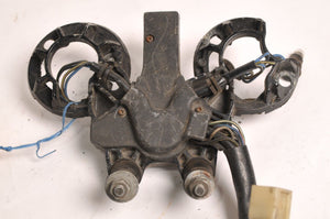 Kawasaki KZ650 KZ750 Speedometer Gauge Bracket wiring dampers as shown