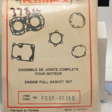 Load image into Gallery viewer, NEW NOS KIMPEX FULL GASKET SET R18- FS09 09-8036B