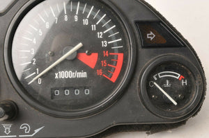 Kawasaki Ninja ZX6E Speedometer Tachomter Gauges Instrument Cluster KM/H 19535Km