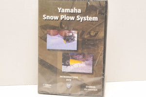 Genuine YAMAHA OUTDOORS SERVICE SNOW PLOW SYSTEMS INTRODUCTION DVD ATV SXS