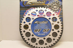 RENTHAL 51-13 SPROCKET KIT YAMAHA YZ400/426 1999-2000 FRONT AND REAR
