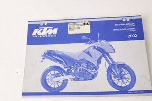 Genuine Factory KTM Spare Parts Manual Chassis - 640 Duke II 2002 | 320852