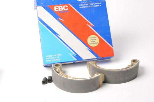 EBC Organic Standard Brake Shoes w/Springs - Honda CB650 CB750 NH VT ++ | EBC321