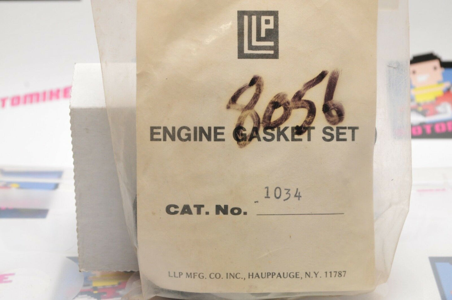 NEW NOS FULL GASKET SET LLP 1034 // 8056 711056  ARCTIC CAT EL TIGRE 400 1973-74