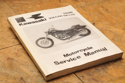 Kawasaki Factory Service Manual OEM SHOP VULCAN EN 500 LTD 1996 99924-1194-01