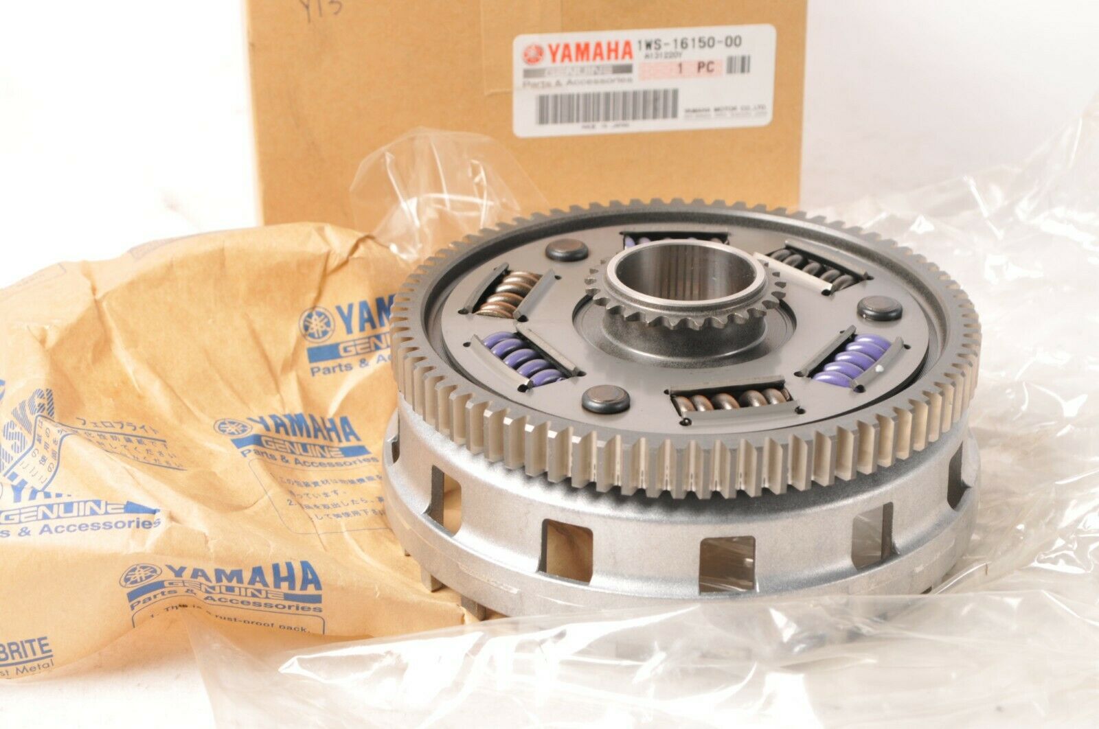 Genuine Yamaha 1WS-16150-00-00 Clutch Basket Primary Driven Gear