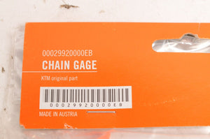 Genuine KTM Combined Chain Gauge Tension Length Wear Tool  |  00029920000EB