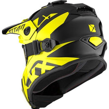 Load image into Gallery viewer, CKX Titan Air Flow Backcountry Snowmobile Helmet Double-Lens | Yellow MEDIUM