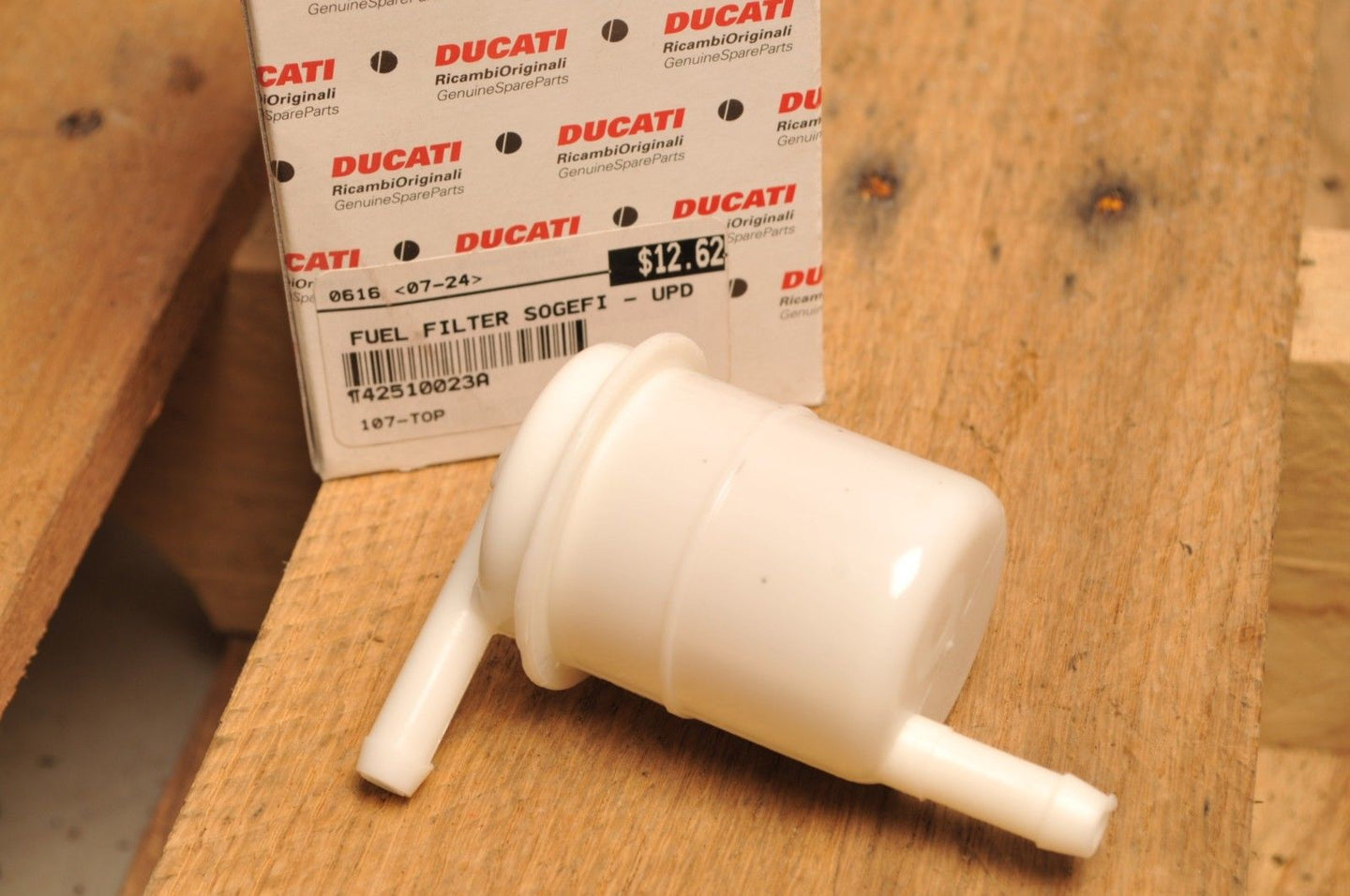 GENUINE DUCATI 42610191A FILTER,FUEL - MONSTER 400 600 750 + MORE