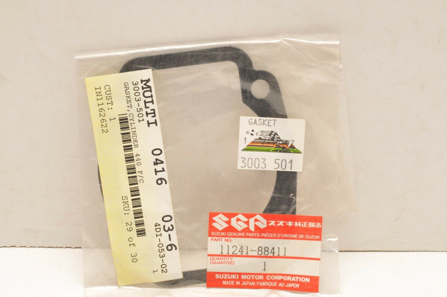 NEW NOS OEM ARCTIC CAT 3003-501 GASKET,CYLINDER BASE JAG PANTHER KITTY Z 440