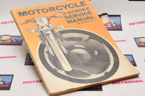 VINTAGE MOTORCYCLE 2-STROKE SERVICE MANUAL - 3rd EDITION VOL.1  1972