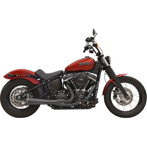 Bassani Road Rage 2-Into-1 Exhaust System Raven Black - 1S72RB