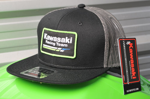Kawasaki Racing Official Vintage Snap-Back Hat