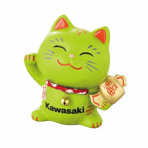Genuine Kawasaki Happy Beckoning Cat Kitty Bank Ornament Japan