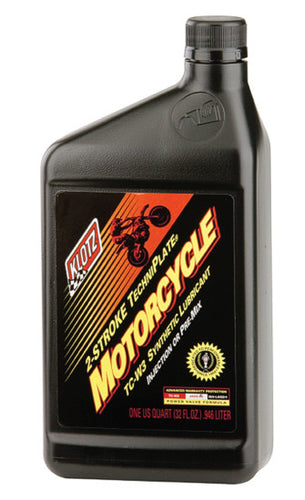 Klotz Motorcycle TechniPlate TC-W3 Synthetic 2-Stroke Oil Lubricant