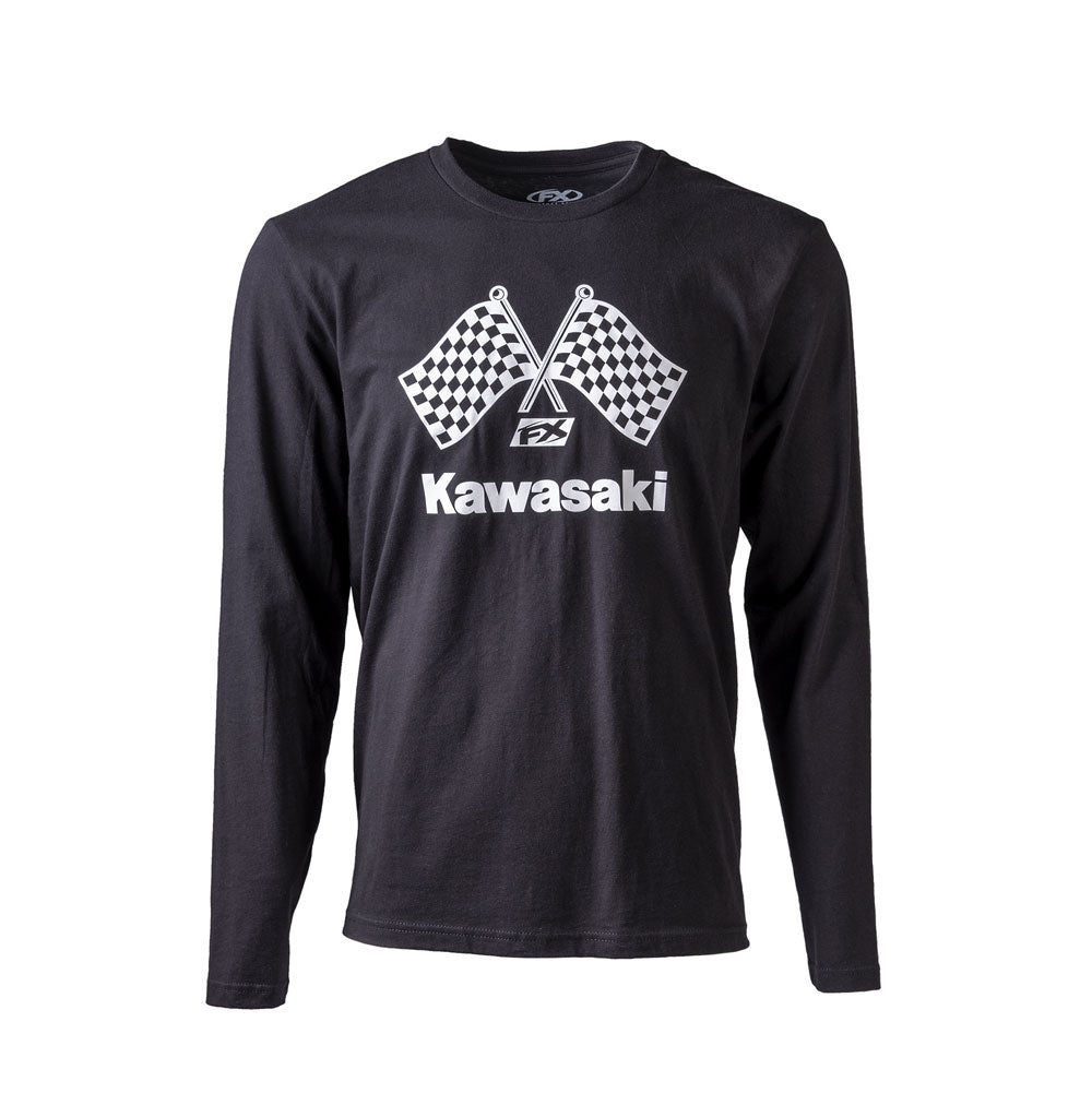 Kawasaki Official Finishline Long Sleeve T-Shirt