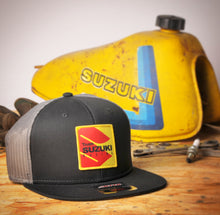 Load image into Gallery viewer, Suzuki Official Racing Team Snap-Back Hat
