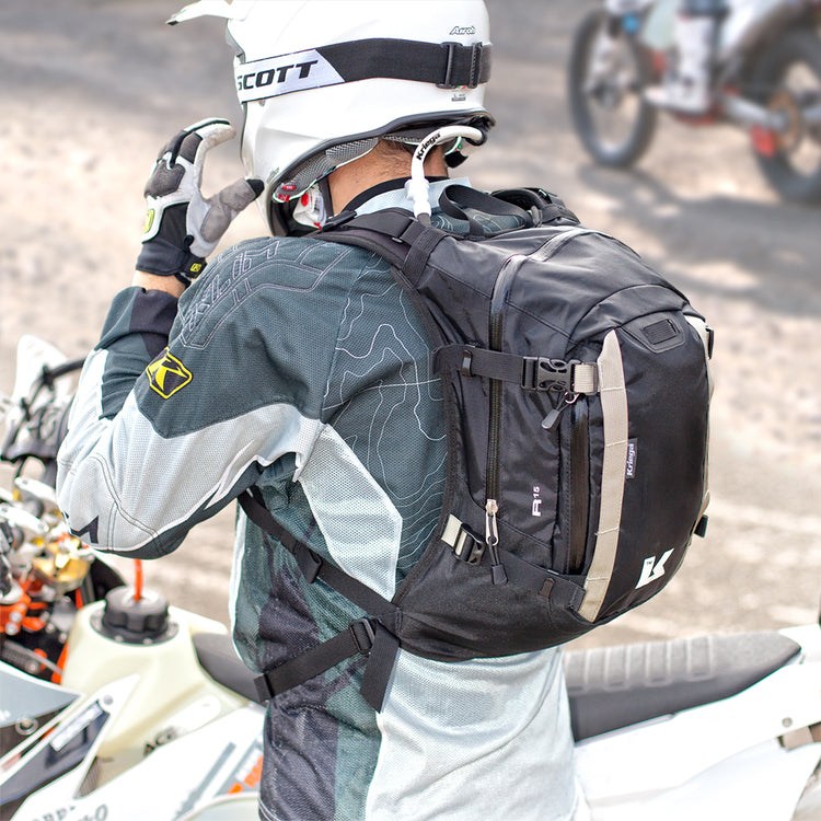 Kriega R15 - Motorcycle Backpack  - Durable Touring/Rally/Enduro/Adventure!